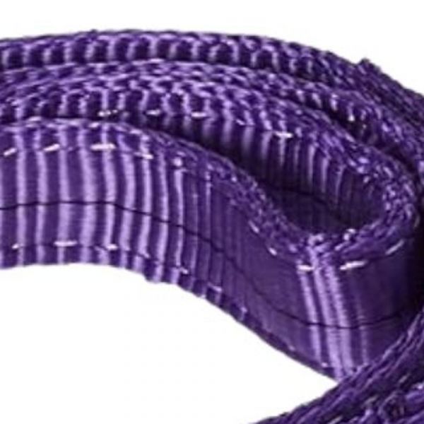 Cinta Para Elevação De Carga Violeta Sling 1 Toneladas 30mmX2m Carbografite