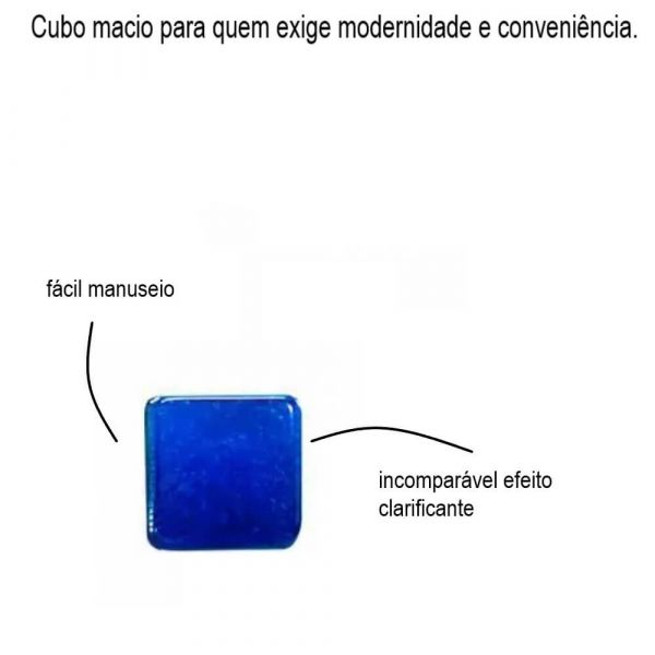 Clarificante em Cubo Gel Flocgel Para Piscina Hidrozaul