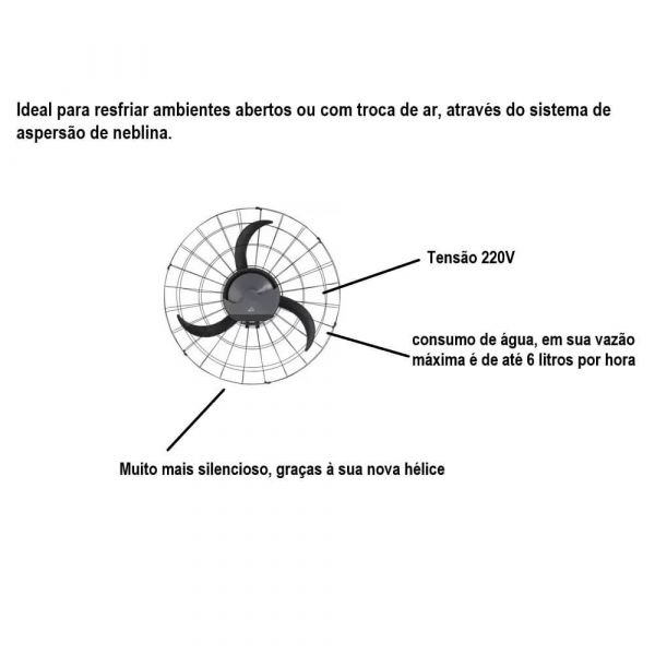 Climatizador de Parede 1M 220V CL10102 Goar
