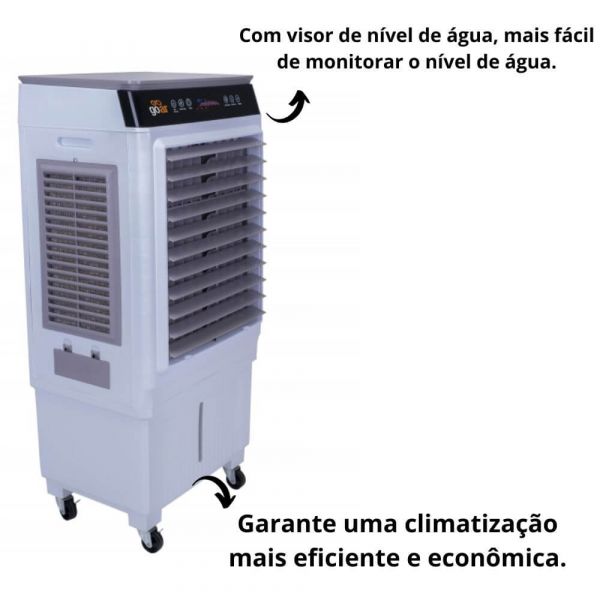 Climatizador Evaporativo 45 Litros 220V Controle Remoto Goar 