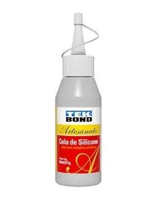 Cola de Silicone para Artesanato 60ml/51g Tekbond