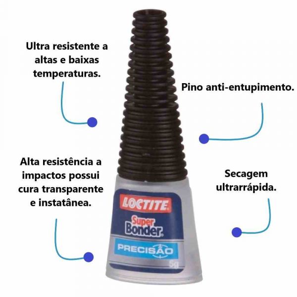 Cola Super Bonder 5g Precisão Henkel