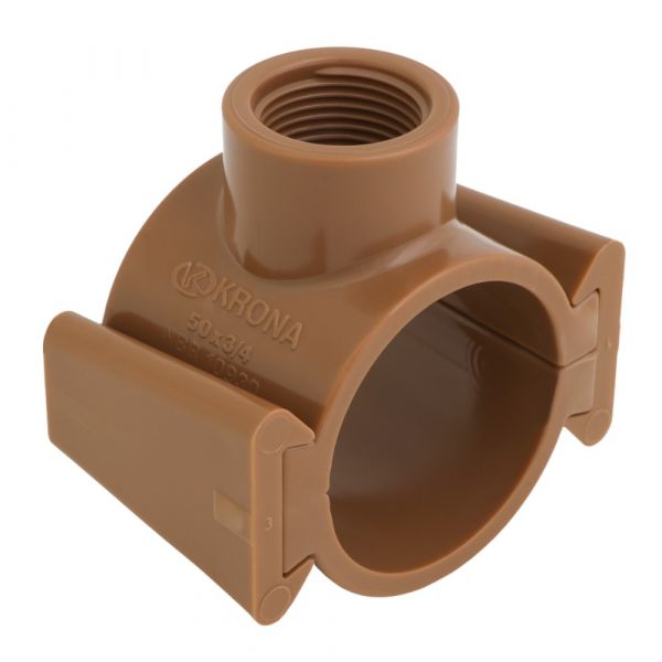 Colar de Tomada 50mm X 3/4 Pol. Krona