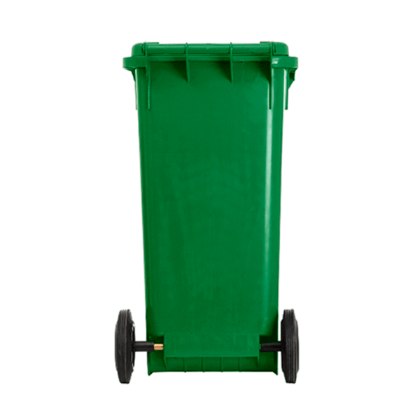 Lixeira 120 Litros com Pedal e Rodas Lar Plásticos