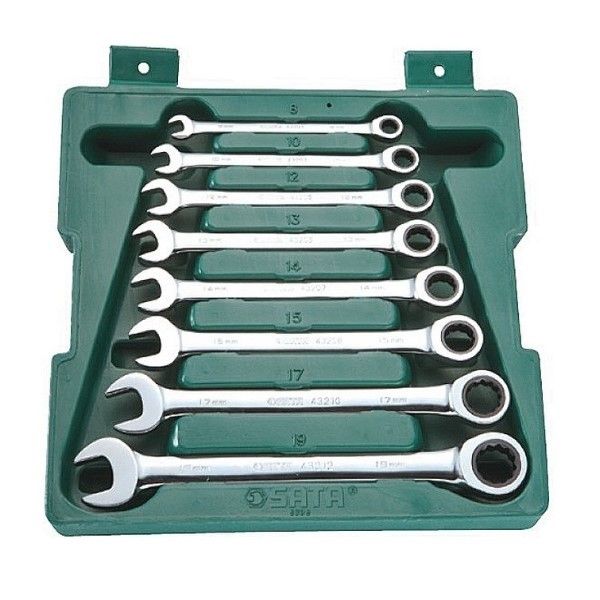 Jogo de Chave Combinada com Catraca- Sata