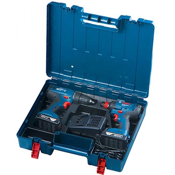 Kit Bosch Parafusadeira GSB 180-LI e Chave de Impacto GDX 180-LI