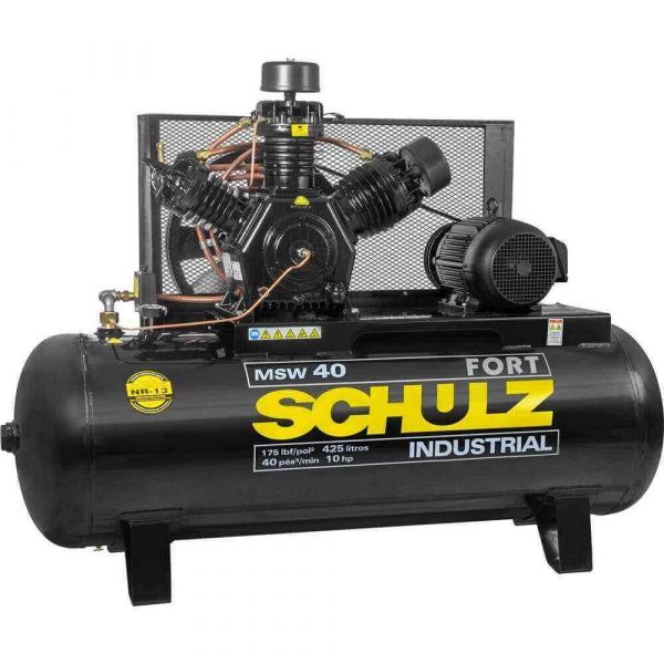 Compressor MSW 40 425 Litros Trifásico Fort Schulz