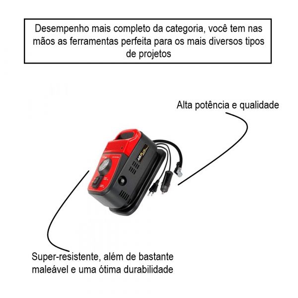 Compressor de Ar Air Plus 12v/220v