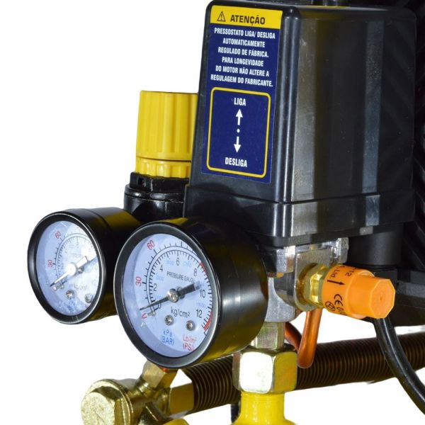 Compressor de Ar Mega Air 1CV CFC 5,5/6L 220V Ferrari