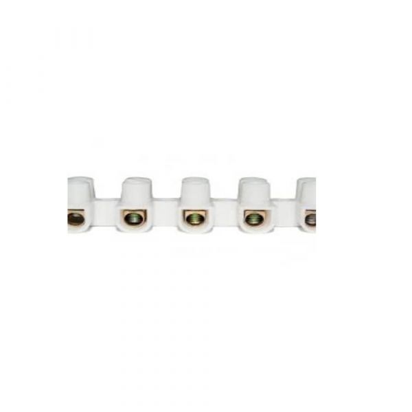 Conector Em Barra 25A 12 Polos 6mm Decorlux 