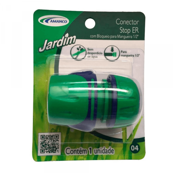 Conector Engate Rápido (ER) com Stop 1/2