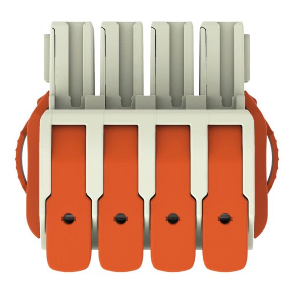 Conector Fêmea de 1 Condutor MCS 4 Polos de até 25mm² Wago