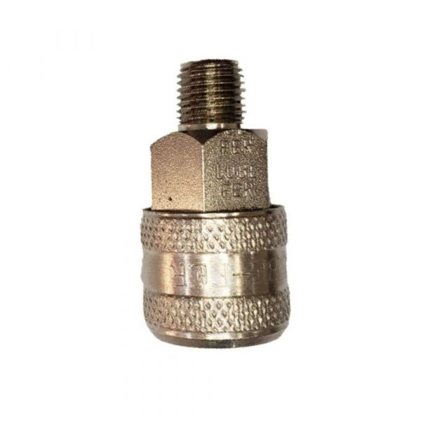 Engate Rápido Macho Com Rosca 1/4