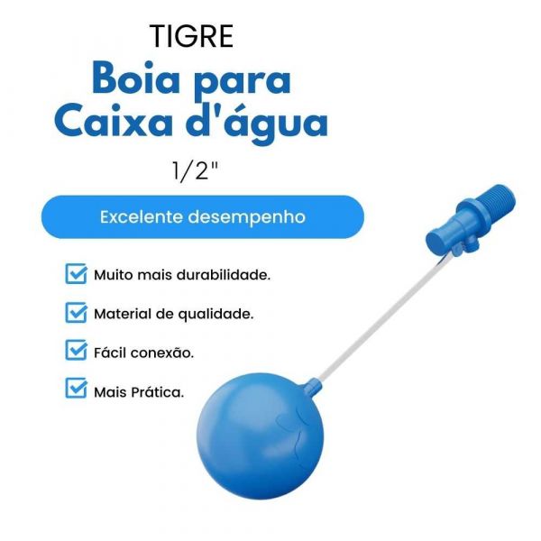 Boia para Caixa d'água 1/2
