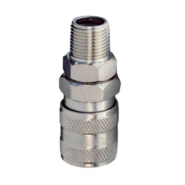 Engate Rápido Com Rosca Macho 1/2” NPT 1/2” Lubefer