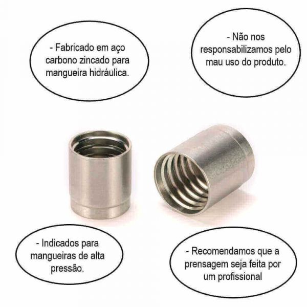 Capa Para Terminal Prensável 1401 Metalquip