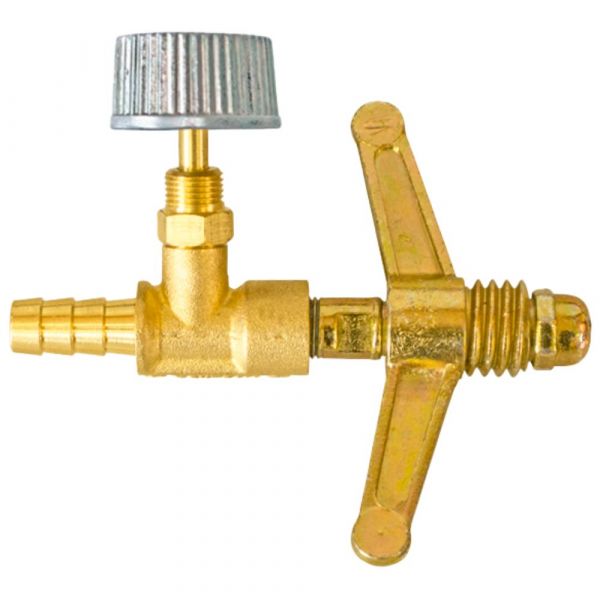 Conjunto com Niple Borboleta e Registro de Saída BM 5/16 Pol. Maqenge