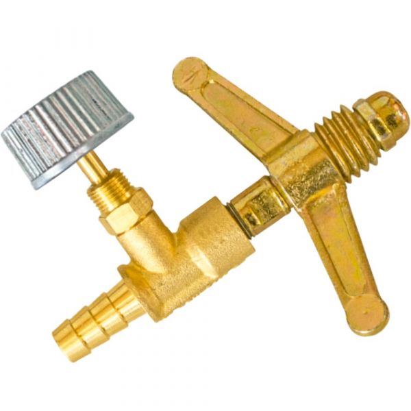 Conjunto com Niple Borboleta e Registro de Saída BM 5/16 Pol. Maqenge