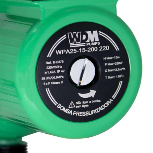 Conjunto Para Pressão WPA 15-09-160 120W 220V WDM