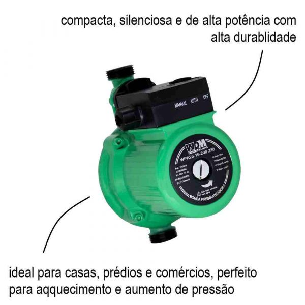 Conjunto Para Pressão WPA 15-09-160 120W 220V WDM