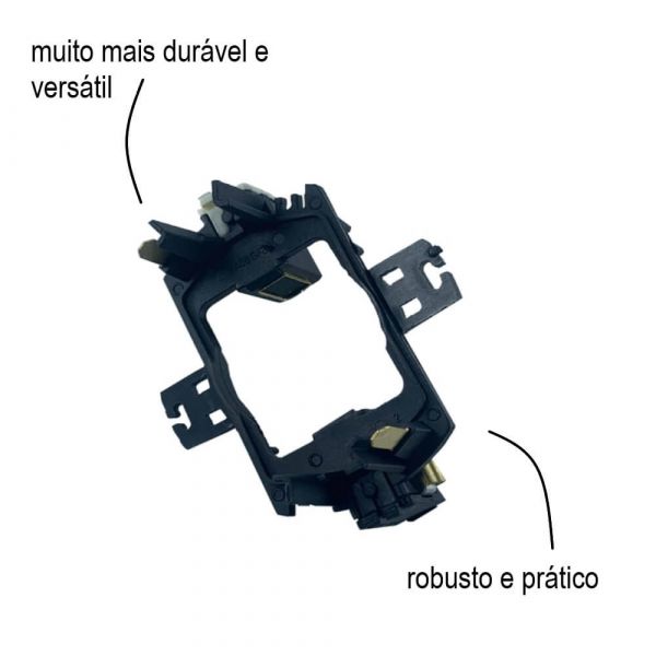 Conjunto Porta Escova Para Serra Mármore GDC 150 Bosch 1600A01181
