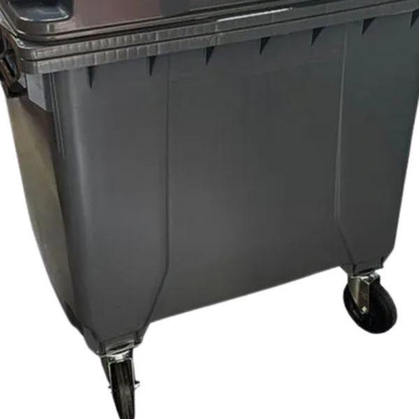 Container de Lixo 1000 Litros Cinza Lar Plásticos