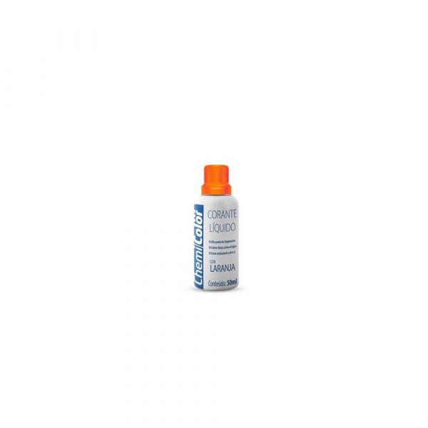 Corante Liquido 50ml Laranja  Xadrez