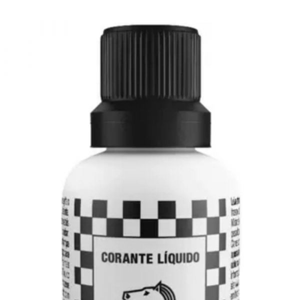 Corante Líquido 50ml Preto Xadrez