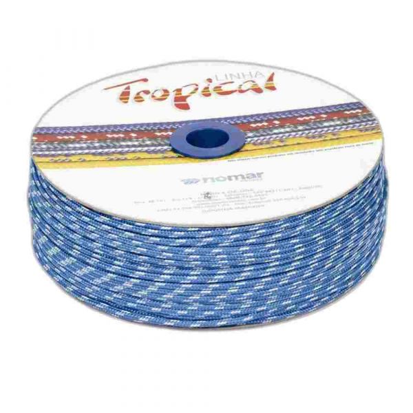 1 Metro Corda Tropical Seda Polipropileno 06mm Riomar