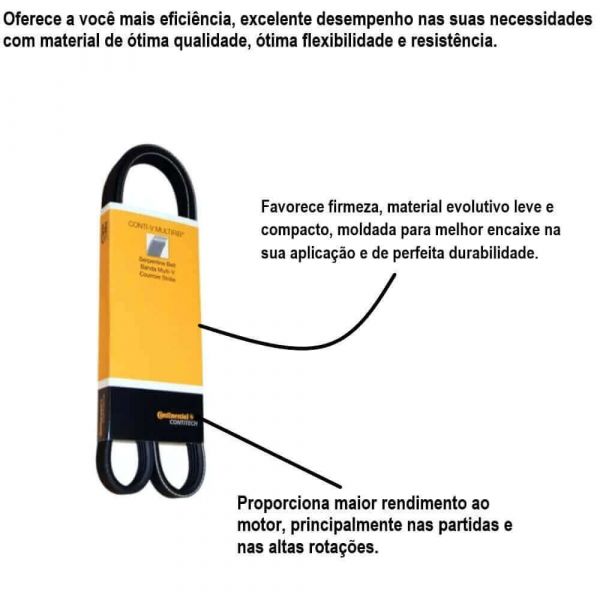 Correia Automotiva 6PK1795 Sama