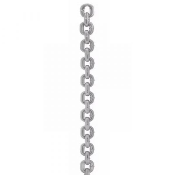 1Kg Corrente Zincada Elo Curto Soldada15,5MM São Raphael