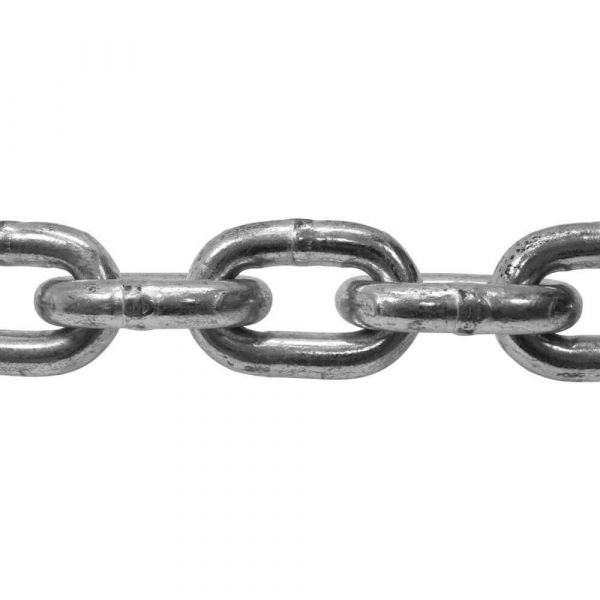 1Kg Corrente Zincada Elo Curto Soldada15,5MM São Raphael