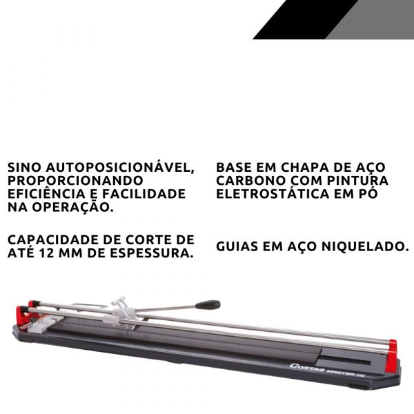 Cortador Cerâmica Master 115 Cortag