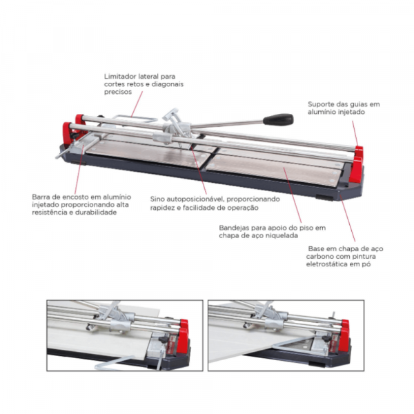 Cortador de Cerâmica New Master 90 Cortag