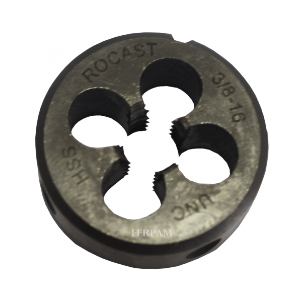 Cossinete Manual HSS 3/8 UNC- Rocast