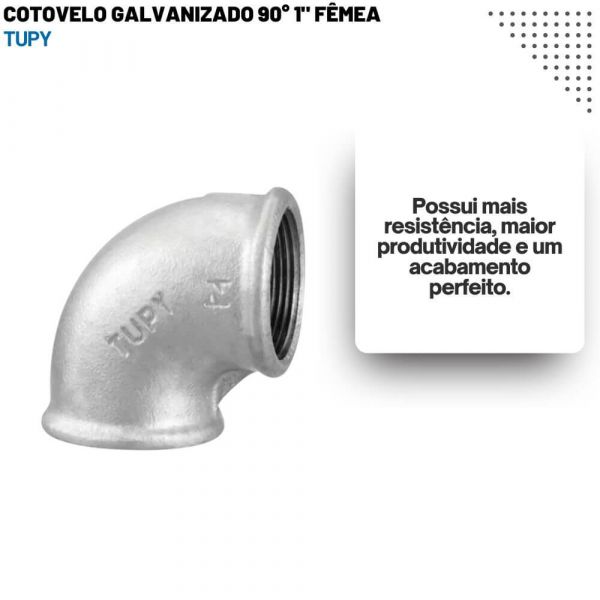 Cotovelo Galvanizado 90° 1