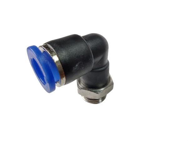 Cotovelo Macho Giratório Instantâneo 90º 8mm x 1/4” SUB