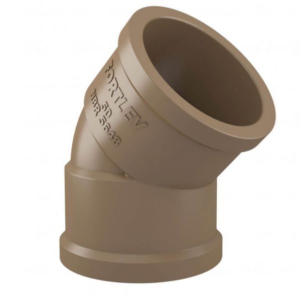 Cotovelo Soldável 45° 25mm 10120256 Fortlev