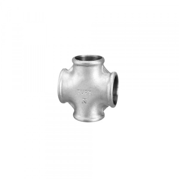 Cruzeta de Ferro Galvanizada 1/2” Tupy