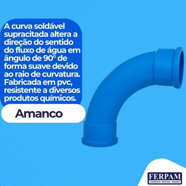 Curva 90º Irrigação DN50 CB Amanco