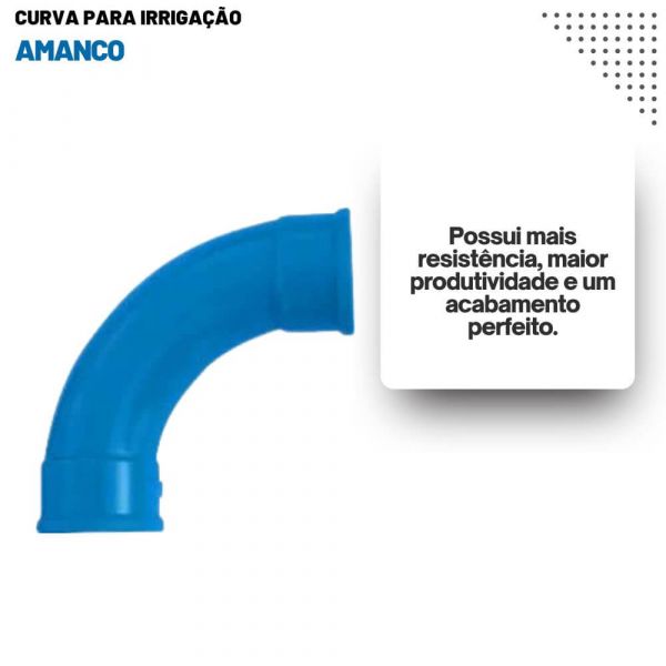 Curva de 45º para Irrigação DN-100 Amanco