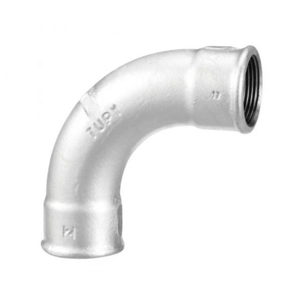Curva Ferro Galvanizada 90° Fêmea 2