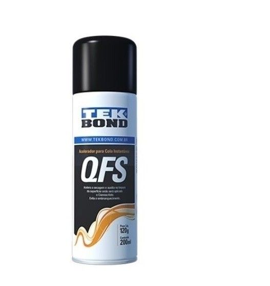 Acelerador Qfs Spray Aerossol 200ml Tek Bond 22601005700