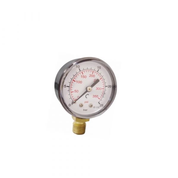 Manômetro Seco De 0 A 25 Bar 0 A 350 Psi Balflex
