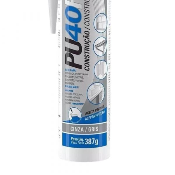 Silicone PUFIX Cinza 387h/280ml Tekbond