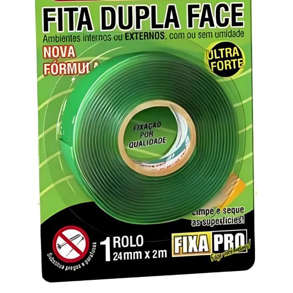 Fita Massa Acrílica 24mm x  2m Adelbras