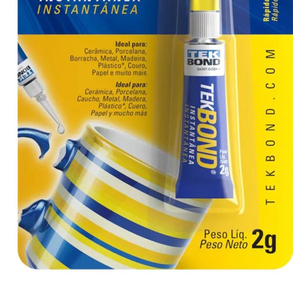 Super Cola Instantânea 2g Tek Bond