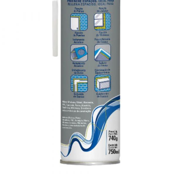 Espuma Expansiva Professional 750ML TekBond 21101006200