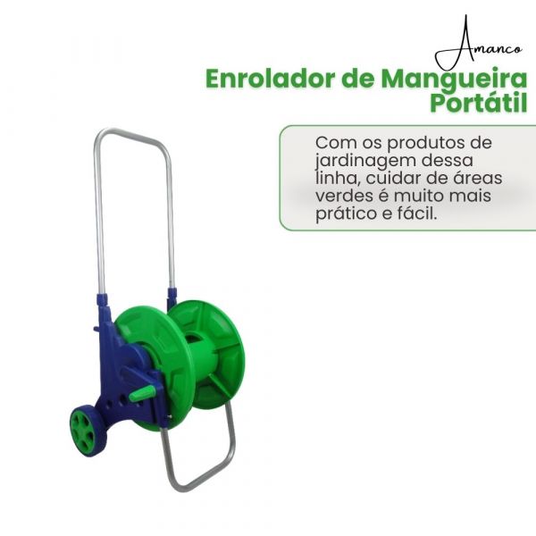 Enrolador de Mangueira Portátil 1/2