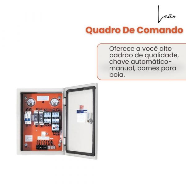 Quadro de Comando 5CV 440M CPD 005 Leão